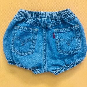 Vintage Levi’s denim diaper cover shorts